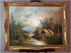 Nad brzegiem rzeki - Günter Seekatz (*1928 in Langenberg)