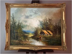 Nad brzegiem rzeki - Günter Seekatz (*1928 in Langenberg)