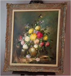 Super obraz! Bukiet flamandzkich kwiatów - Gerhard Merfort *1927 