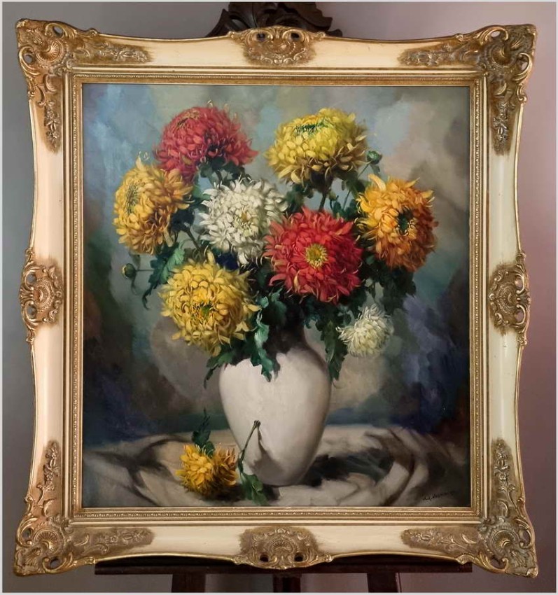 Polecamy! Chryzantemy - Helmuth Andreas Volkwein (1920-2004)