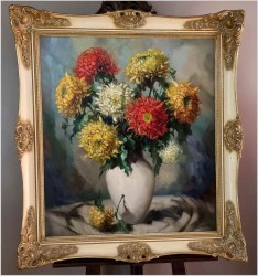 Polecamy! Chryzantemy - Helmuth Andreas Volkwein (1920-2004)