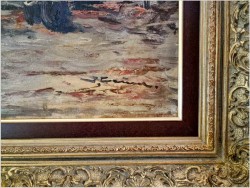 Rozładunek krabów - Jean Coune (1900-1963) Certyfikat!