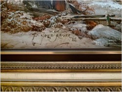 Romantyczne malarstwo w zimowej aurze - Prof. Janez Kenzer *1930