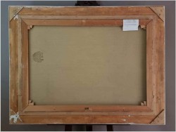 Wspaniały obraz olejny! Piknik w parku - H.G Kiesel *1941 Nürnberg