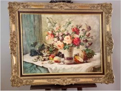 Cudeńko! Kompozycja kwiatów w wazonie - Hedwig Petermann *1877