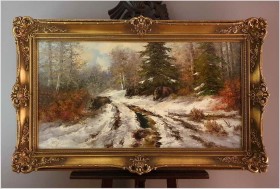 Myślistwo! Wataha pędzących dzików - Malarstwo niemieckie XXw.