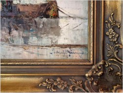 Super Marina! Łodzie przy brzegu - Prof. Arthur Hierer (1896-1985)