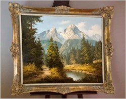Super inwestycja! Widok na Watzmann - Ludwig Muninger (1929-1997)