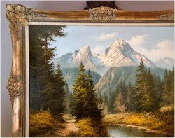 Super inwestycja! Widok na Watzmann - Ludwig Muninger (1929-1997)