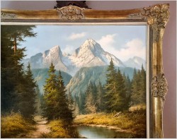 Super inwestycja! Widok na Watzmann - Ludwig Muninger (1929-1997)