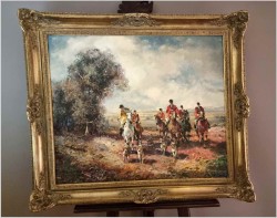 Dobra inwestycja! Parforcejagd - Ludwig Gschossmann (1894-1988)