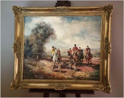 Dobra inwestycja! Parforcejagd - Ludwig Gschossmann (1894-1988)