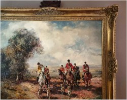 Dobra inwestycja! Parforcejagd - Ludwig Gschossmann (1894-1988)