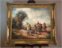 Dobra inwestycja! Parforcejagd - Ludwig Gschossmann (1894-1988)