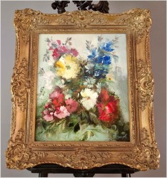 Bukiet kwiatów - Prof. August-Alexander Wendehals (1934-2003)