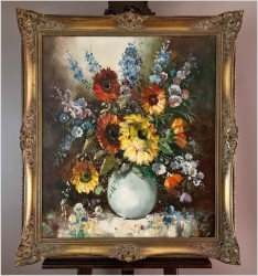 Wspaniały! Kompozycja kwiatowa - Otmar Lederer (Munchen *1926)