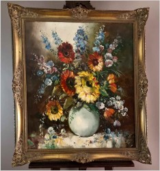 Wspaniały! Kompozycja kwiatowa - Otmar Lederer (Munchen *1926)