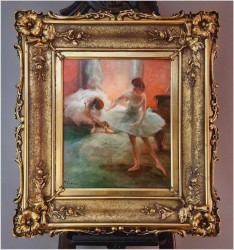 Balet młodych tancerek - Miloslava Vrbova-Štefková (ur. 1909-1991)