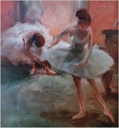 Balet młodych tancerek - Miloslava Vrbova-Štefková (ur. 1909-1991)