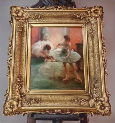 Balet młodych tancerek - Miloslava Vrbova-Štefková (ur. 1909-1991)