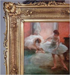 Balet młodych tancerek - Miloslava Vrbova-Štefková (ur. 1909-1991)