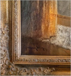 Pałacowe Malarstwo! Baletnica przed lustrem - Heinz Ludwig Münnich (1921-1978) 