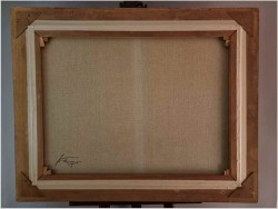 Zimowy pejzaż ze sztafażem | Gottfried Freyer *1945 | Rozmiar XXXL!