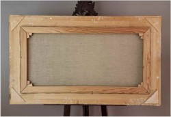 Panoramiczny obraz olejny! Sianokosy - Helmut Stadelhofer *1914