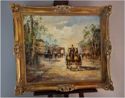 Uliczna przejażdżka - Oryg.Christian Jereczek (Henriot) *1935