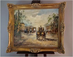 Uliczna przejażdżka - Oryg.Christian Jereczek (Henriot) *1935