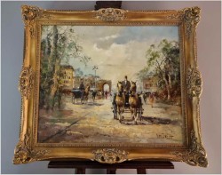Uliczna przejażdżka - Oryg.Christian Jereczek (Henriot) *1935
