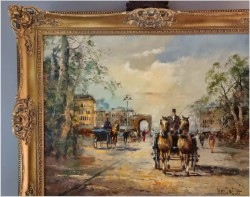 Uliczna przejażdżka - Oryg.Christian Jereczek (Henriot) *1935