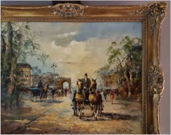 Uliczna przejażdżka - Oryg.Christian Jereczek (Henriot) *1935