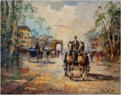 Uliczna przejażdżka - Oryg.Christian Jereczek (Henriot) *1935