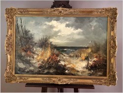 Widok na wydmy i Bałtyk - Johannes Hubertus Hendrikus BÉVORT *1917