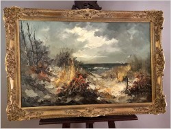 Widok na wydmy i Bałtyk - Johannes Hubertus Hendrikus BÉVORT *1917