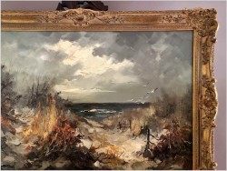 Widok na wydmy i Bałtyk - Johannes Hubertus Hendrikus BÉVORT *1917