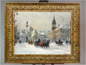 Plac zamkowy - Władysław Chmieliński (Warszawa 1911 - 1979)