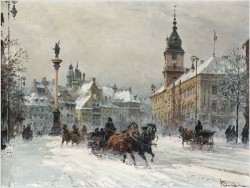 Plac zamkowy - Władysław Chmieliński (Warszawa 1911 - 1979)
