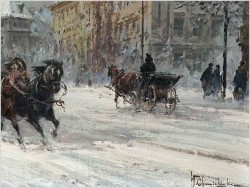 Plac zamkowy - Władysław Chmieliński (Warszawa 1911 - 1979)