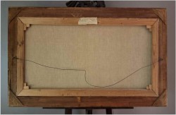 Technika szpachlowa! Krajobraz Worpswede - Erich Paulsen *1932