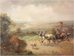 Polecamy! Przejażdżka dorożką - Ludwig Gschossmann (1894-1988)