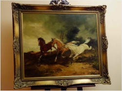 UCIEKAJĄCE KONIE! DICKMEIS GERHARD (1918-1978r.)