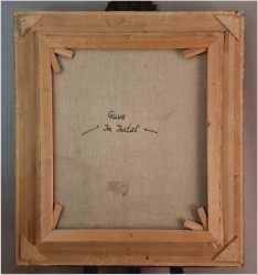 Krajobraz z widokiem na rzekę Inn w Tyrolu - Gustaw Weiss/Guwe