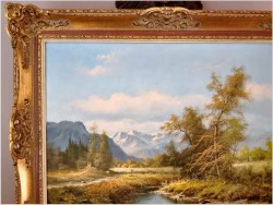 Super inwestycja! Pejzaż alpejski - Ludwig Muninger (1929-1997)