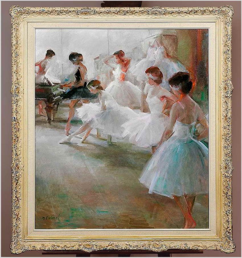 Polecamy! Próba baletu - Miloslava Vrbova-Štefková (ur. 1909-1991)