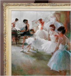 Polecamy! Próba baletu - Miloslava Vrbova-Štefková (ur. 1909-1991)