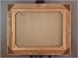 Sianokosy nad jeziorem Chiemsee - Otmar Lederer (Munchen *1926)