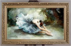 Obraz panorama! Baletnica - Miloslava Vrbova-Štefková (ur. 1909-1991)