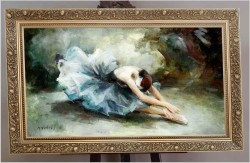 Obraz panorama! Baletnica - Miloslava Vrbova-Štefková (ur. 1909-1991)